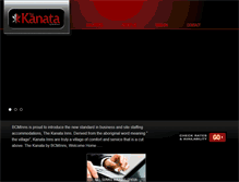 Tablet Screenshot of kanatainns.com